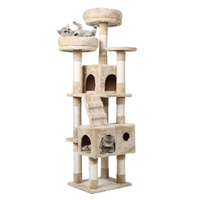 Cat Trees Scratching Post Scratcher For Large Cats Tower House 140cm