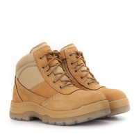 Safety Boots Cortez Zip Side Nubuck Leather Medium Upper