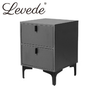 Garah Bedside Tables Side Table Bedroom Nightstand 2 Drawers Storage Cabinet