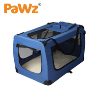 Pet Travel Carrier Kennel Folding Soft Sided Dog CraFor Car Cage