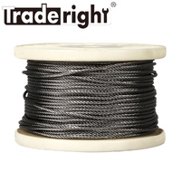 Wire Rope Stainless Steel 316 7x7 3.2mm Marine Cable Decking Balustrade