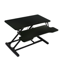 Standing Office Desk Riser Height Adjustable Sit Stand Shelf Computer