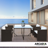 Arcadia Furniture 5 Piece Dining Table Set