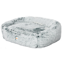 Dog Calming Bed Warm Soft Plush Comfy Sleeping Kennel Cave Memory Foam