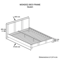 Acton Bedframe Queen Size
