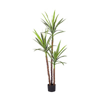 Artificial Natural Green Dracaena Yucca Tree Fake Tropical Indoor Plant Home Office Decor