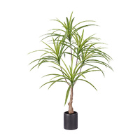 Artificial Natural Green Dracaena Dragon Tree Fake Tropical Indoor Plant Home Office Decor