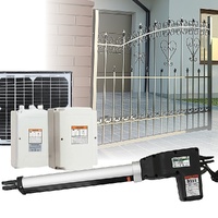 500KG Solar Single Swing Auto Motor Remote Gate Opener