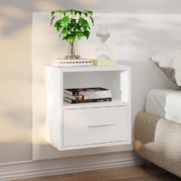 Simons Wall-mounted Bedside Cabinet