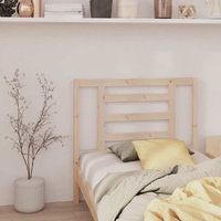 Bed Headboard Solid Wood Pine