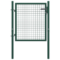 Fence Gate Steel Green