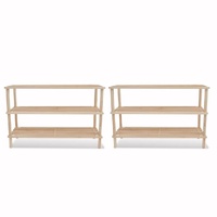 Wooden Shoe Rack