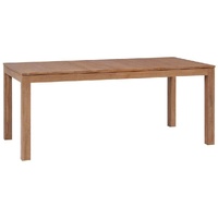 Dining Table Solid Teak Wood with Natural Finish