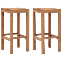 Bar Stools Solid Teak Wood