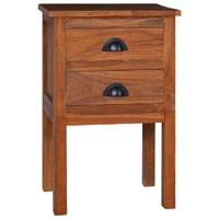 DeBary Bedside Cabinet Solid Teak Wood