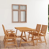 Garden Dining Set Solid Acacia Wood