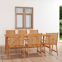 Garden Dining Set Solid Acacia Wood