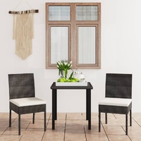 Garden Dining Set Poly Rattan