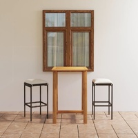 Garden Bar Set with Cushions