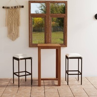 Garden Bar Set with Cushions