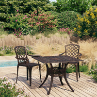 Bistro Set Cast Aluminium