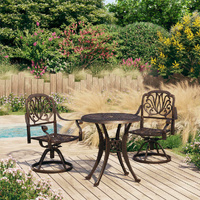 Bistro Set Cast Aluminium