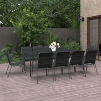 Outdoor Dining Set Steel