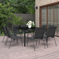 Outdoor Dining Set Steel