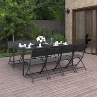 Outdoor Dining Set Steel
