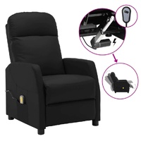 Electric Massage Reclining Chair Faux Leather