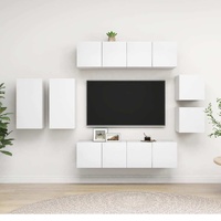 Dunblane 8 Piece TV Cabinet Set Engineered Wood