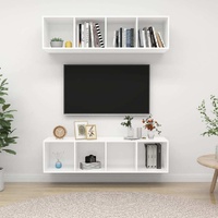 Nain Wall-mounted TV Cabinets 2 pcs Engineered Wood