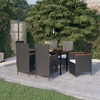 Garden Dining Set with Cushions