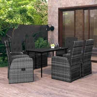Garden Dining Set with Cushions