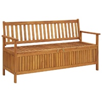 Garden Storage Bench Solid Acacia Wood
