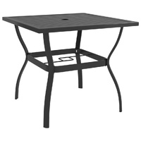 Garden Table Anthracite Steel