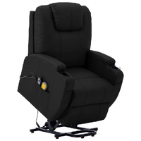 Stand-up Massage Recliner Faux Leather (AU only)