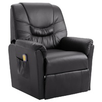 Massage Recliner Chair Faux Leather