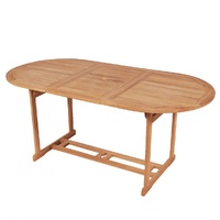 Garden Table Solid Teak Wood