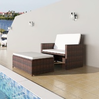 Garden Sofa Poly Rattan
