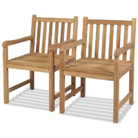 Outdoor Chairs Solid Teak Wood