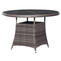 Garden Table Poly Rattan