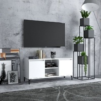 Bingley TV Cabinet with Metal Legs 103.5x35x50 cm