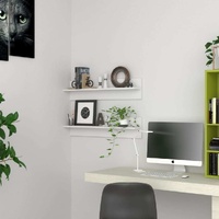 Wall Shelves 80x11.5x18 cm Engineered Wood