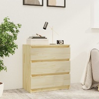 Honolulu Bedside Cabinet 60x36x64 cm Solid Pinewood