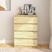 Dartmouth Side Cabinet 60x36x84 cm Solid Pinewood