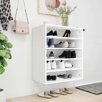 Shoe Cabinet 60x35x70 cm Engineered Wood