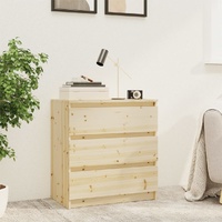 Deua Bedside Cabinet 60x36x64 cm Solid Fir Wood