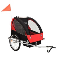 2-in-1 Kids' Bicycle Trailer & Stroller