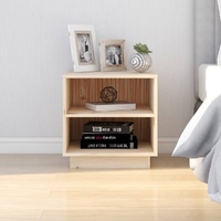 Glens Bedside Cabinet 40x34x40 cm Solid Wood Pine